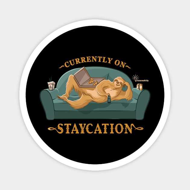 Currently On Staycation Magnet by kascreativity